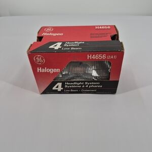HEADLIGHT GE H4656 (2A1) Low Beam Halogen Headlight Brand New Old Stock